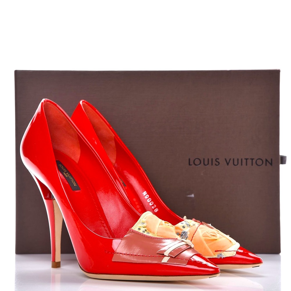 RARE! Louis Vuitton Patent Leather Pumps